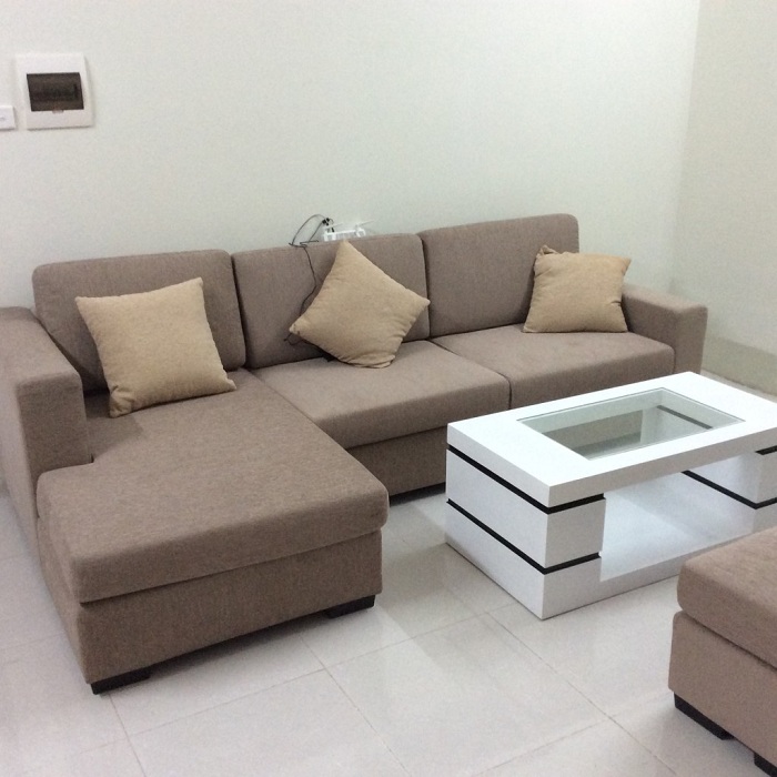 Ghế sofa nỉ phòng khách – SFHP12